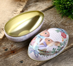 Шкатулка-яйцо «Кролики» - Фото 2