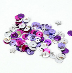 Аппликация из пайеток и страз «Единорог» - Фото 4