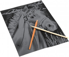 Гравюра «Лошадь» - Фото 1