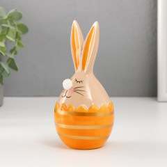 Сувенир «Кролик в яйце с полосками» - Фото 1