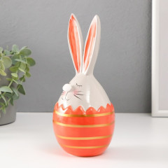 Сувенир «Кролик в яйце с полосками» - Фото 1