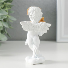 Сувенир «Белоснежный ангел с тортом украшенным розочками» - Фото 2