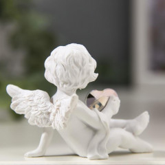 Сувенир «Белоснежный ангел хрустальное сердце» - Фото 3