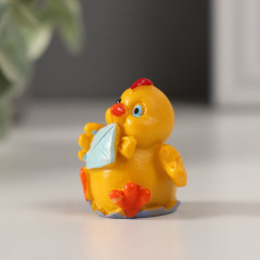 Фигурка сувенирная «Цыпа почтальон с письмом» - Фото 3