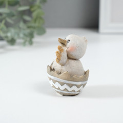 Фигурка сувенирная «Цыплёнок в скорлупке» - Фото 1