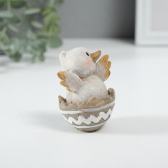 Фигурка сувенирная «Цыплёнок в скорлупке» - Фото 2