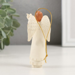Фигурка сувенирная «Ангел с птенчиком в руке» - Фото 2