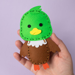 Набор для шитья из фетра «Селезень» - Фото 6