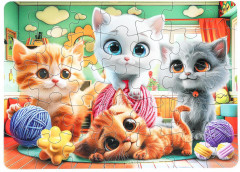 Макси-пазл «Котята» - Фото 4