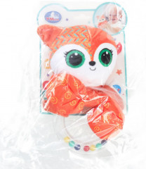 Погремушка с кольцом «Лисичка» - Фото 2