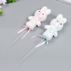 Набор топперов для украшения «Зайчата» - Фото 1