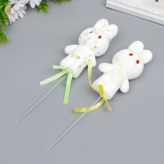 Набор топперов для украшения «Зайчата» - Фото 1