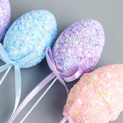 Набор топперов для украшения «Яйцо-бисер» - Фото 1