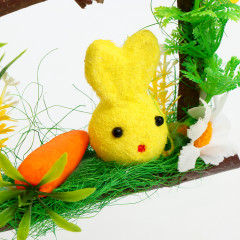 Подвеска декоратиная пасхальная «Зайчик в домике» - Фото 2