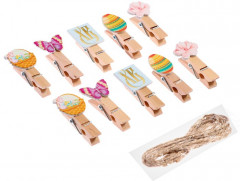 Набор прищепок декоративных «Пасхальные прищепки» - Фото 2