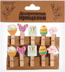 Набор прищепок декоративных «Пасхальные прищепки» - Фото 4