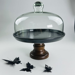Тортовница на ножке с крышкой «Blackwood» - Фото 2