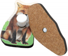 Игрушка-вкладыши с ручками «Мамы и малыши: дикие животные» - Фото 5