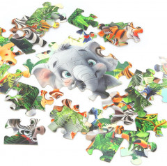 Макси-пазл «Весёлые джунгли» - Фото 3