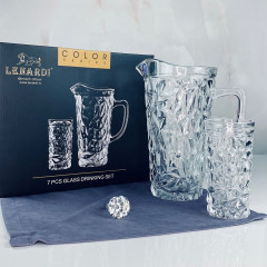 Набор для напитков из кувшина и стаканов «Color» - Фото 1