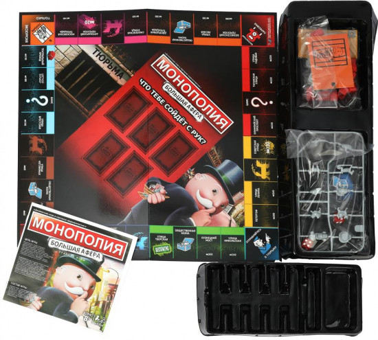 Бизнес-игра настольная «Монополия. Большая афера с наручниками»