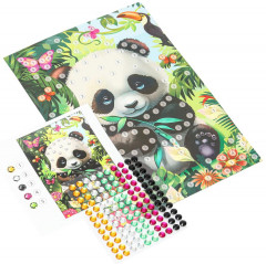 Аппликация стразами «Милые животные» - Фото 1