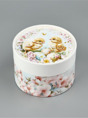 Коробка подарочная «Пасхальные цыплята» - Фото 1