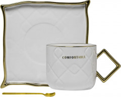 Чайная пара с ложкой - Фото 2