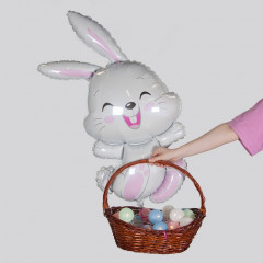 Шар воздушный фольгированный «Зайка» - Фото 1