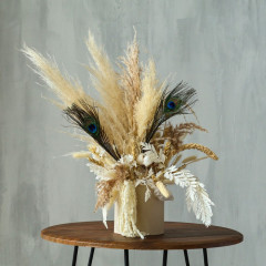 Набор перьев павлина для декора - Фото 1