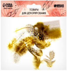 Набор перьев для декора - Фото 1