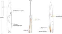 Нож «Ruike P848-B» - Фото 4