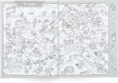 Раскраска-виммельбух «В городе. Животные» - Фото 1