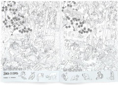 Раскраска-виммельбух «Времена года» - Фото 2