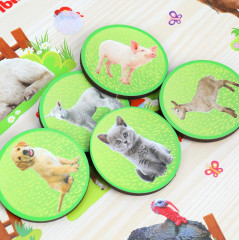 Рамка-вкладыш на липучках «Домашние животные. Чей малыш?» - Фото 5