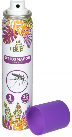 Аэрозоль от комаров и мошек