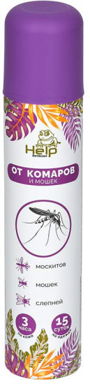 Аэрозоль от комаров и мошек