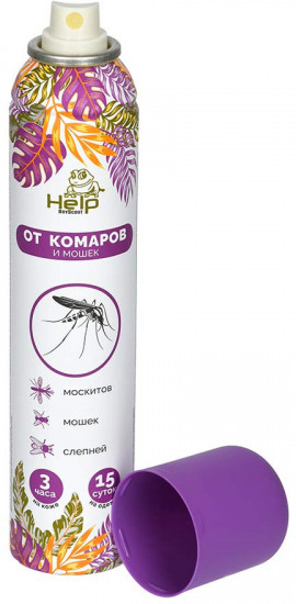 Аэрозоль от комаров и мошек