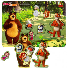 Рамка-вкладыш «Маша и Медведь» - Фото 1