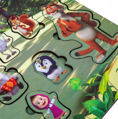 Рамка-вкладыш «Маша и Медведь» - Фото 2