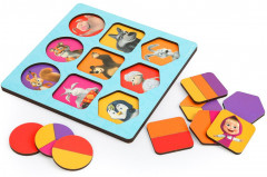 Рамка-вкладыш «Маша и Медведь» - Фото 2