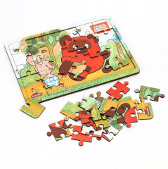 Игрушка-пазл с рамкой «Союзмультфильм» - Фото 1