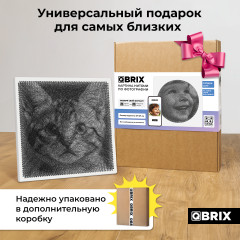 Картина нитями по своей фотографии - Фото 9