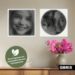 Картина нитями по своей фотографии - Фото 10