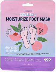 Маска-носочки для ног с экстрактом персика и маслом ши «Moisturize Foot Mask» - Фото 4