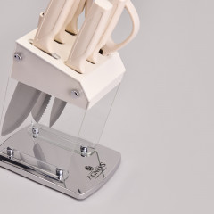 Набор ножей на подставке - Фото 3