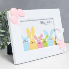 Фоторамка «Зайчик с шариками» - Фото 1