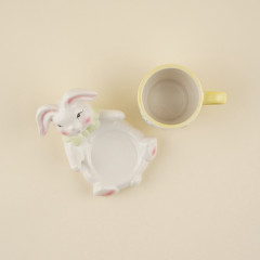 Чайная пара «Пасхальные кролики» - Фото 3