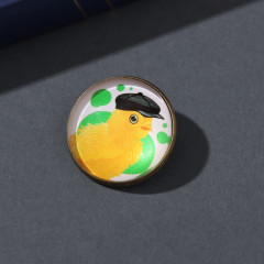 Набор с брелоком и значком «Цыплёнок» - Фото 4