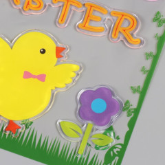 Наклейка на стекло декоративная «Добрая Пасха» - Фото 2